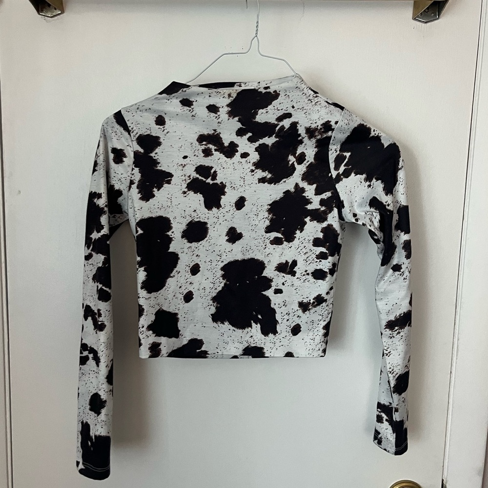 El Paso Cow Print Long Sleeve